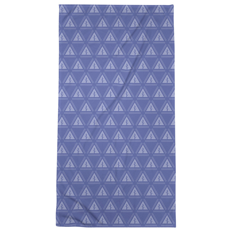 Barbra Beach Towel, Light Purple/Dark Purple