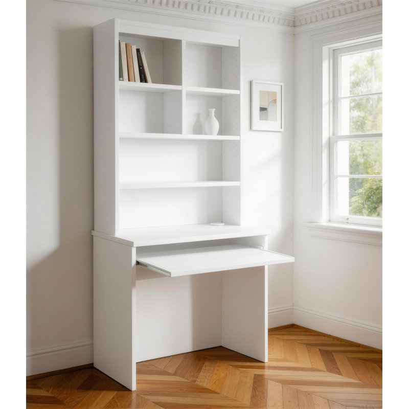 Haajirah Computer Desk, White