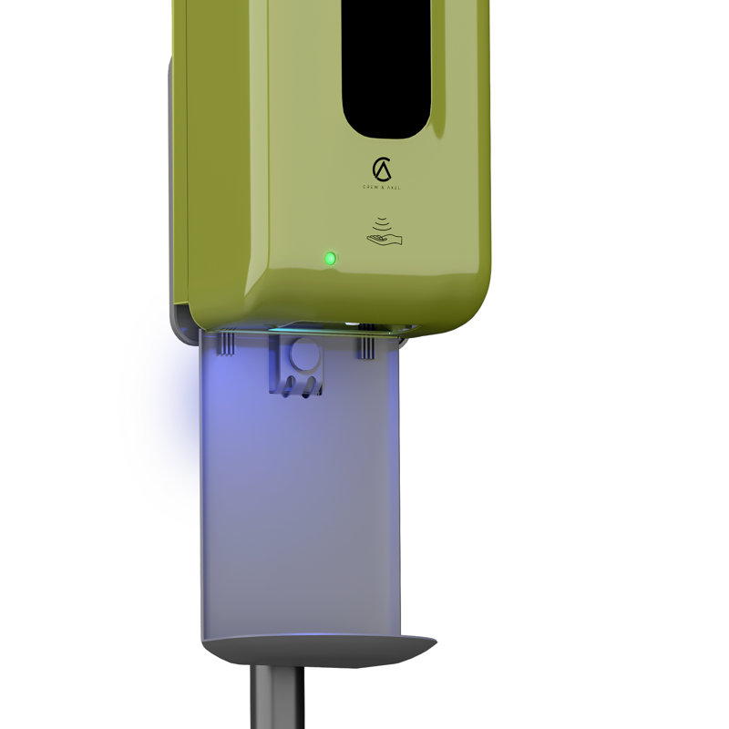 Distributeur automatique de désinfectant pour les mains, Vert