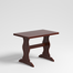Classic Wooden Dining Table And Bench Set - Solid Wood