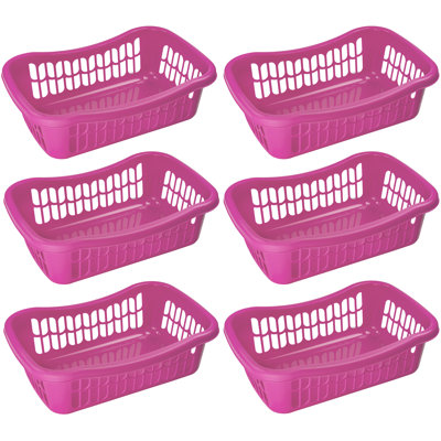Ensemble de paniers en plastique large