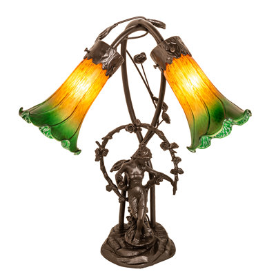 Lampe d'appoint 17 po Tiffany Pond