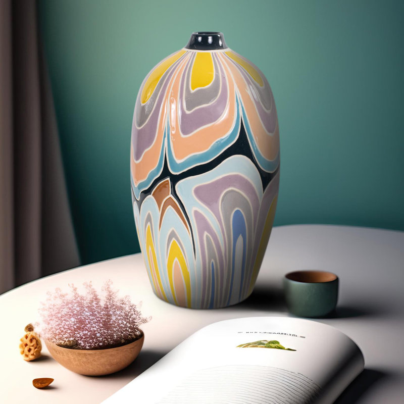 Petit vase en porcelaine Bramwell