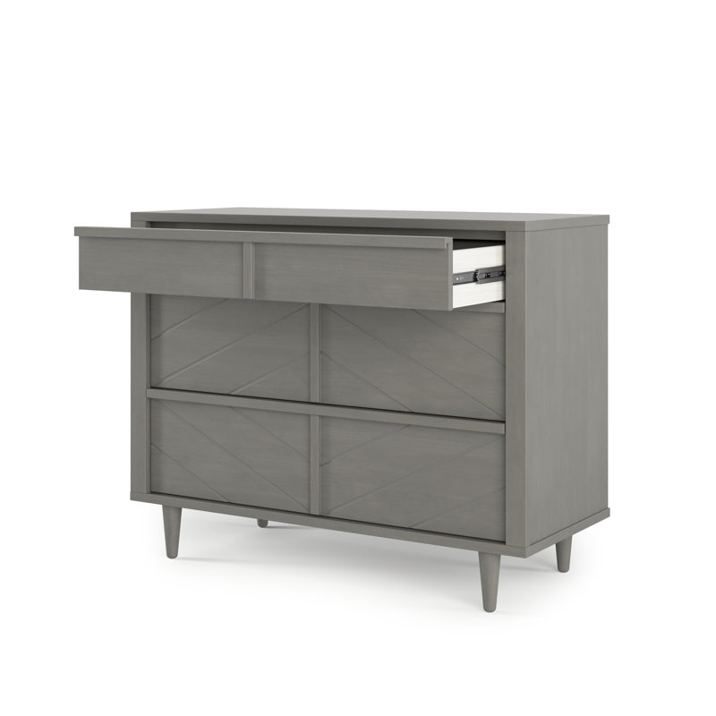 Commode 3 tiroirs Surrey Hill, Gris lunaire