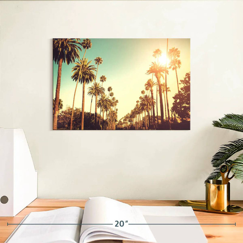 Ravi Sunny Palm Avenue, H 8 po x l 12 po