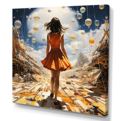 Fantaisie d'Alices, voyage au pays des merveilles II - Art mural fantastique