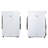 Equator 24 In Heat Pump Dryer 3.7 Cf/20 Lbs, Eco Sensor Ventless Sanitize 110v