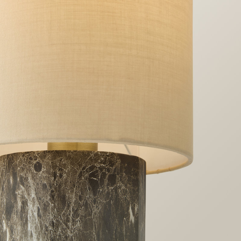 Resin Table Lamp, Natural