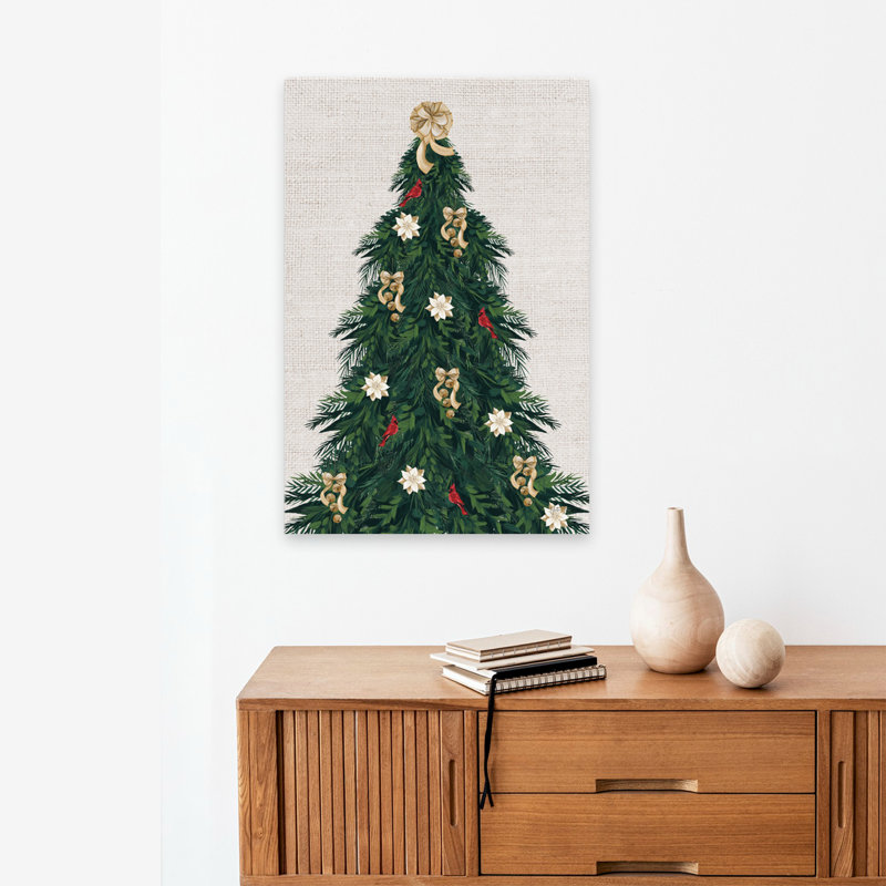 «Evergreen Christmas II - Baies», H 24 po x l 16 po