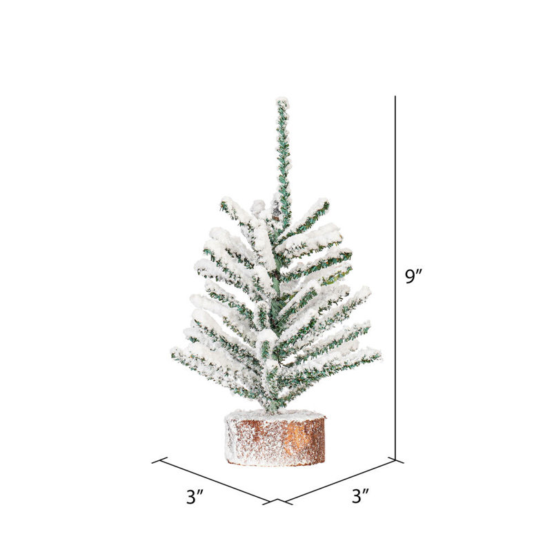 Arbre de Noël artificiel pin 9 po