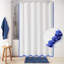 Rideau de douche en tissu tissé festonné-759213583