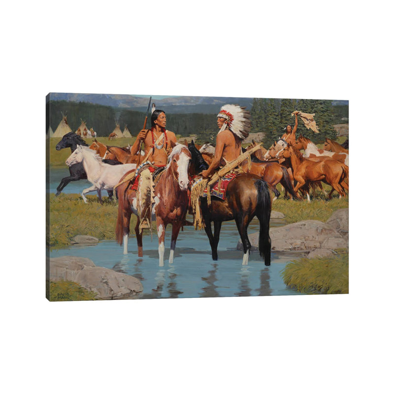 First of Five Thousand II by David Mann - Wrapped Canvas Graphic Art 1 Piece Wrapped Canvas Wall Art