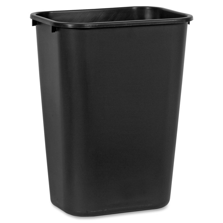 Plastic Open Kitchen Trash Cans