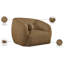 Chaise rembourrée Elowen-122106722