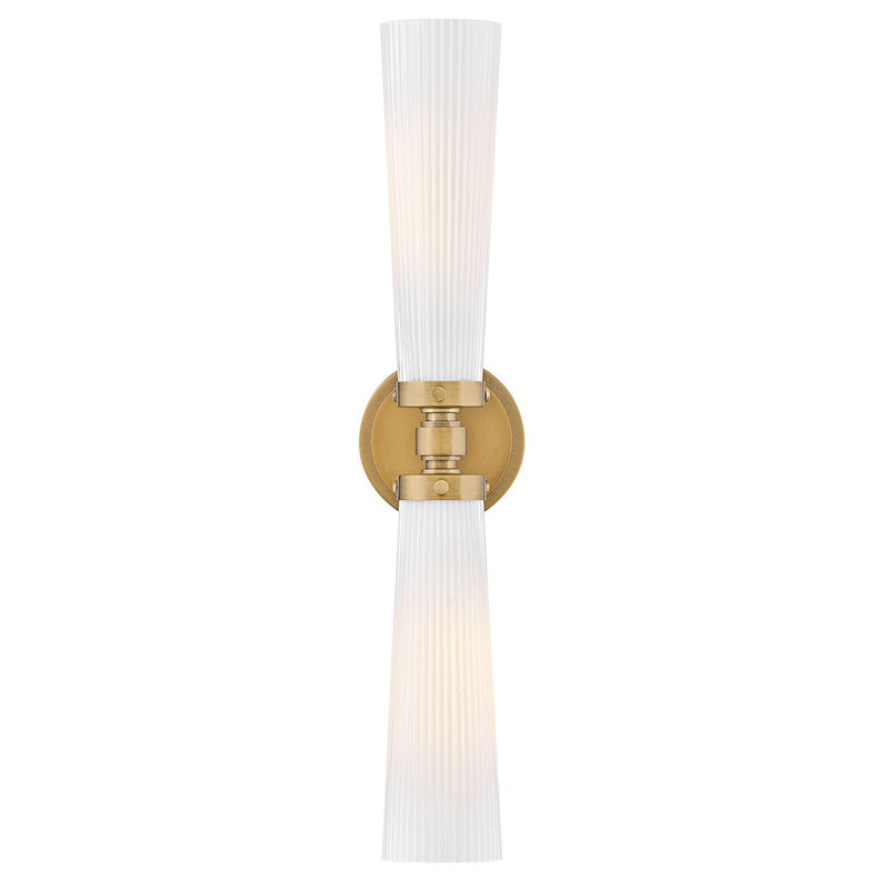 Jude 2 - Light Bath Sconce, Heritage Brass