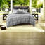 Ensembles de literie confortables en jacquard de coton, style maison de campagne pour la maison