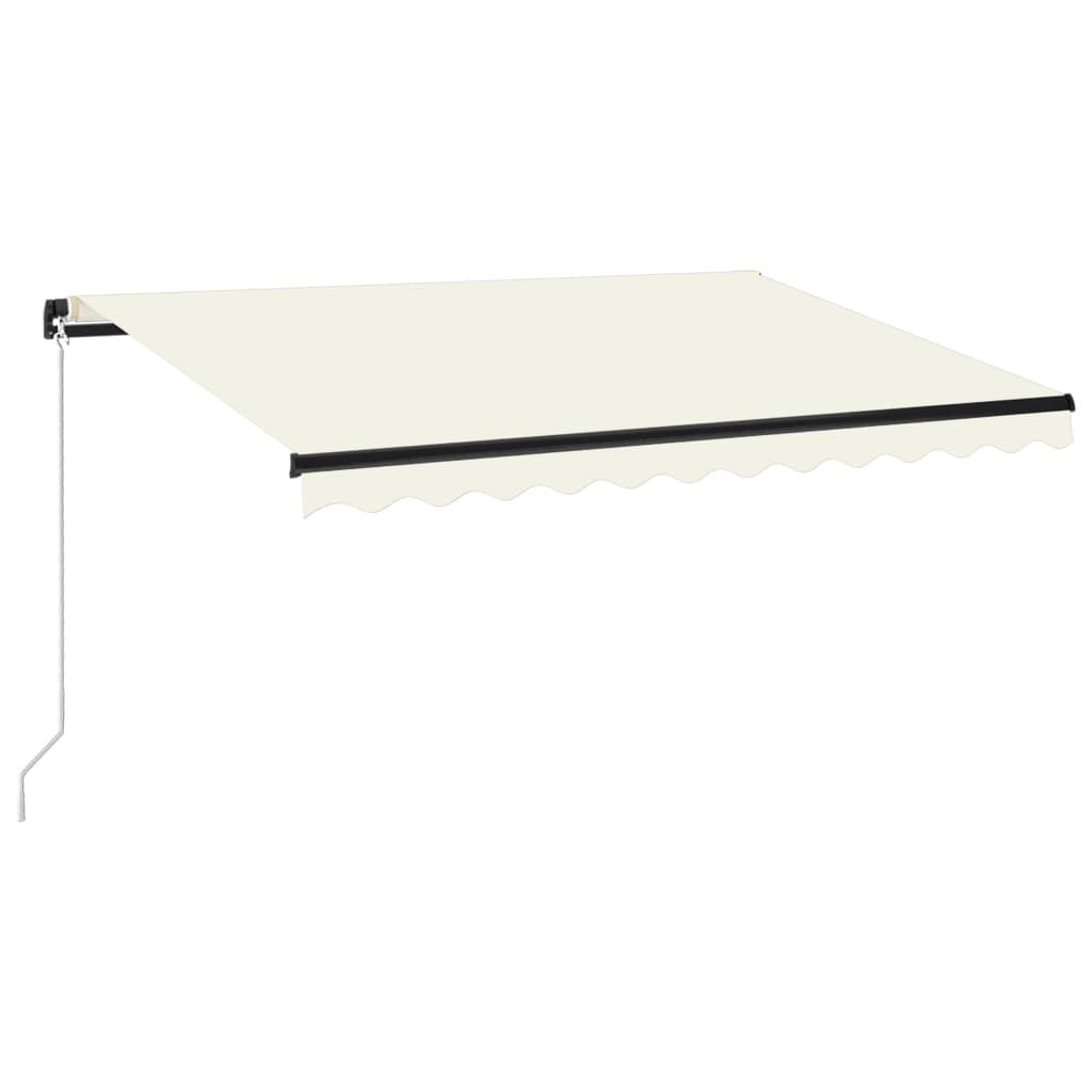 Dakota Fields 250cm D Polyester Anthracite Cover Retractable Patio Awning