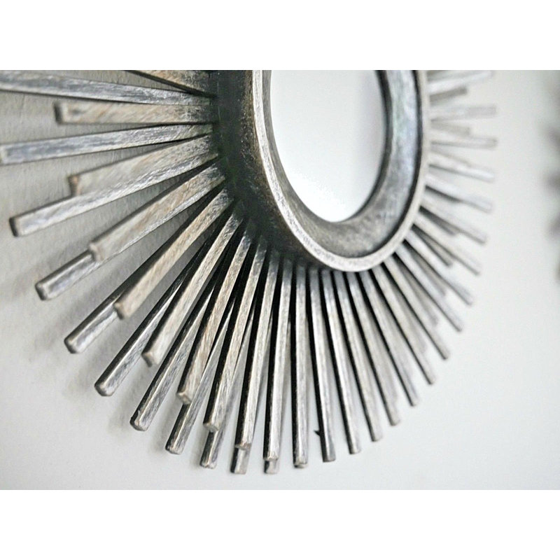 Currey Metal Mirror, Silver