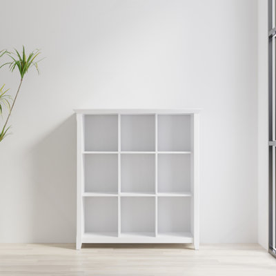 Bibliothèque à 9 cubes et unité de rangement