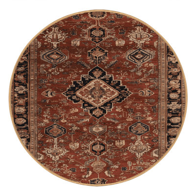 Tapis brun lavable à la machine