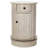 Regan Solid Wood Swivel Drum End Table with Storage-1172392189