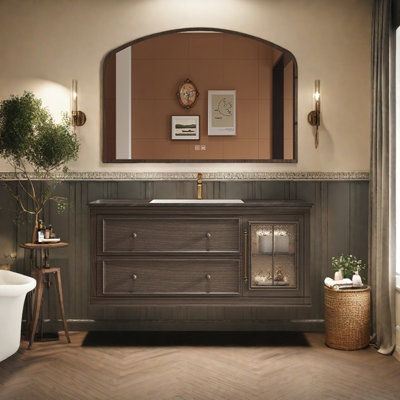Armoire de salle de bain française