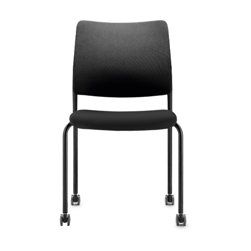 Box Cushion Dining Chair Slipcover, Black