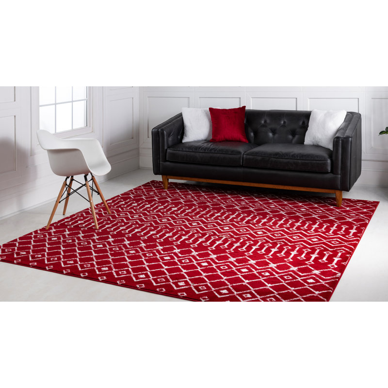 Moroccan Area Rug, Square 244cm