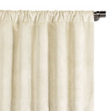 Nellis Plush Velvet Room Darkening Curtain