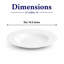 Assiette creuse en porcelaine ORBA Premium-126618918