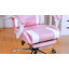 Gaming Chair, Computer Chair with Footrest and Lumbar Support, Height Adjustable Game Chair with 360°-Swivel Seat and Headrest and for Office or Gaming-97561037