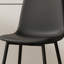  Ensemble de 9 grandes tables de salle à manger avec pieds en X en métal et chaises en polyuréthane-2081932497-2081932496