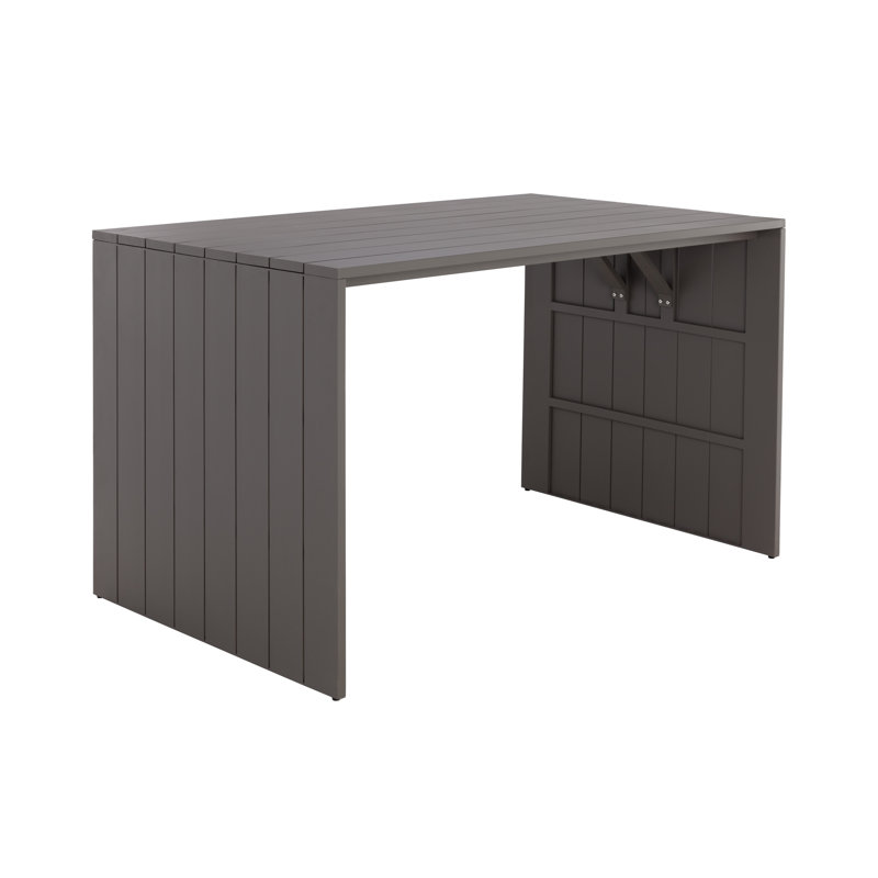 VERIN Outdoor Bar Table, Warm Gray