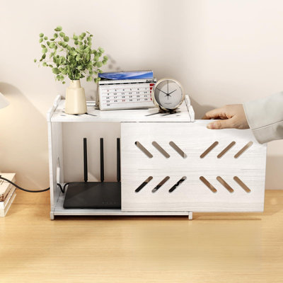 Étagère pour projecteur en bois massif