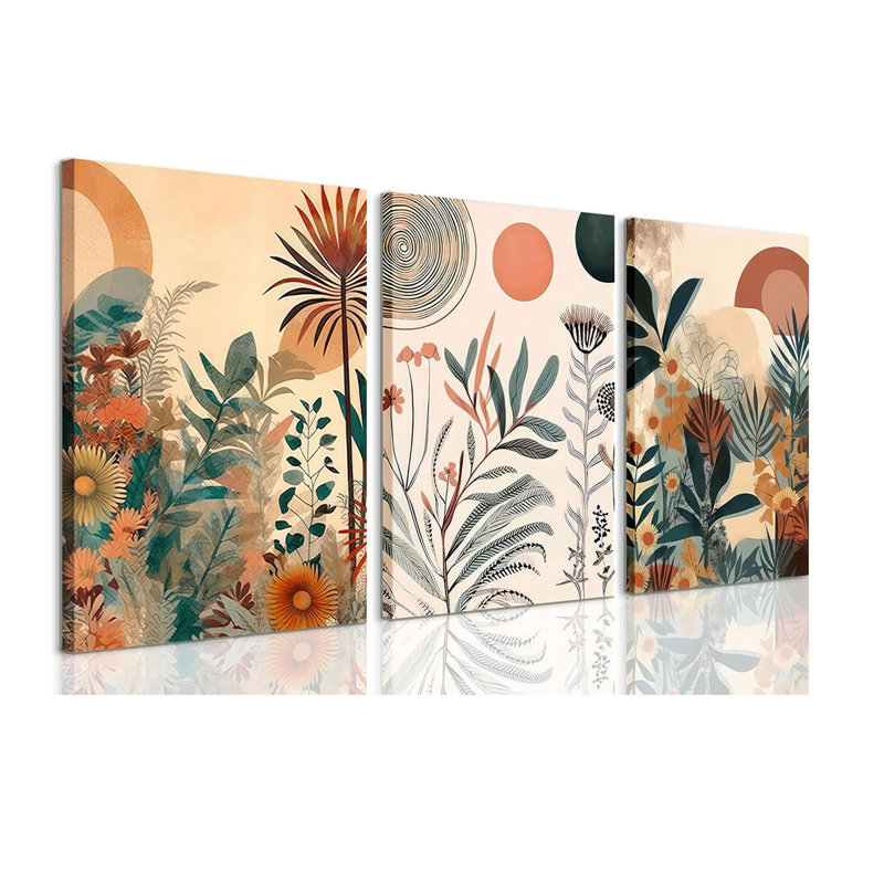 3 Piece Wrapped Canvas Print