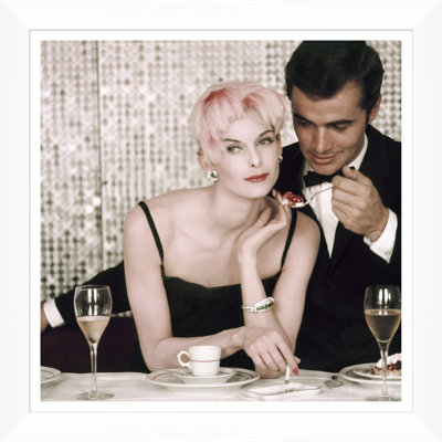 Vogue Magazine, "Anne St. Marie," Henry Clarke, November 1, 1955 Print by Henry Clarke