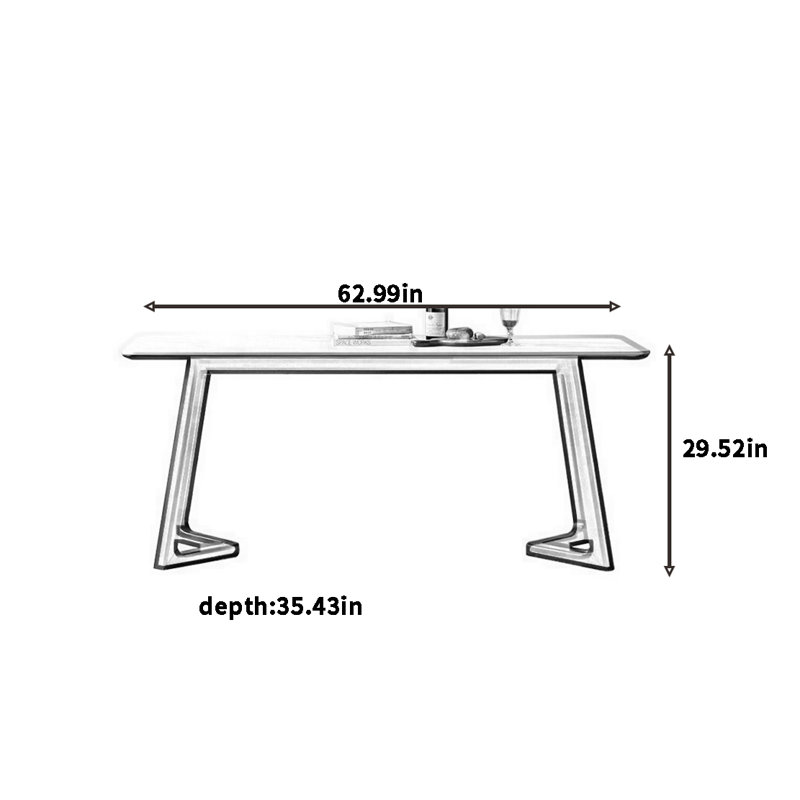 Edgaras, 29.52"H x 62.99"L x 35.43"W