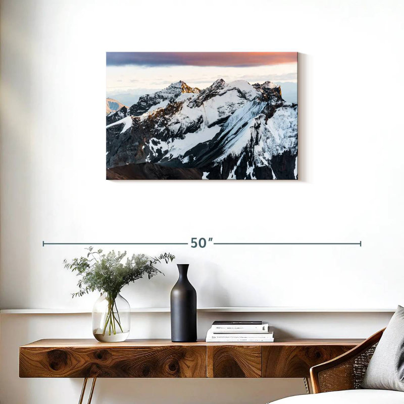 Alvord Snowy Mountain Peaks, H 20 po x l 30 po