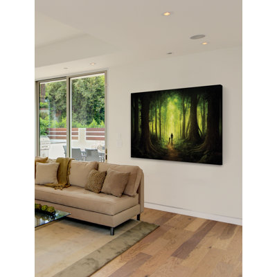 'Unknown' by Jonas Jödicke Print on Wrapped Canvas