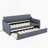 Upholstered Daybed With Trundle And USB Charging Design