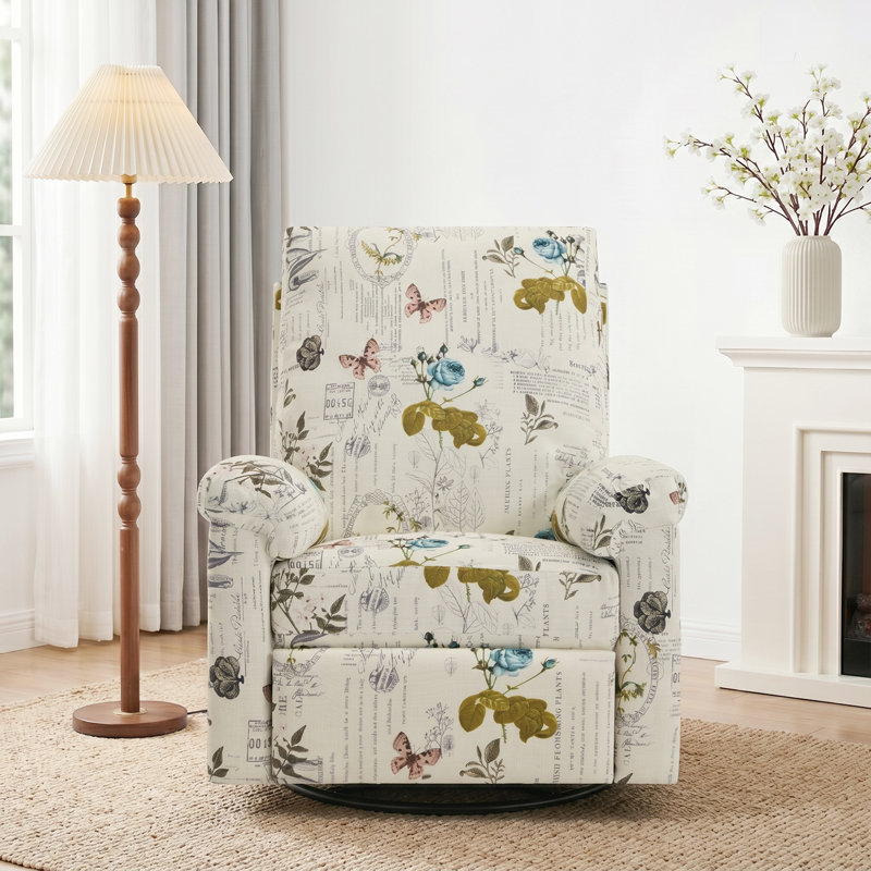 Fauteuil inclinable et pivotant pivotant l 35 po, British Polyester