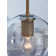 Luminaire suspendu sphère 1 lumière Deth