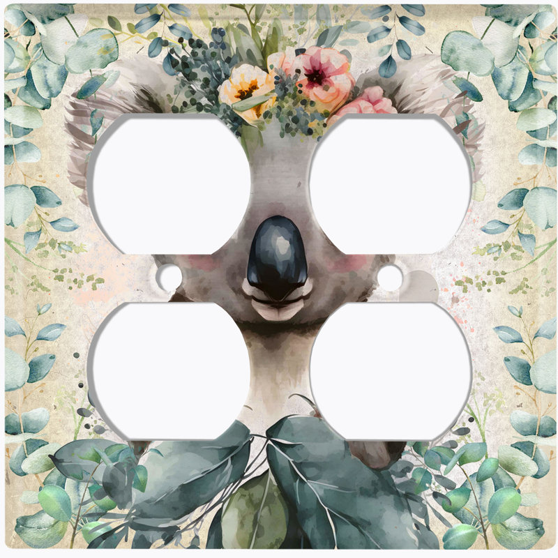 Animals 2 - Gang Toggle Light Switch Standard Wall Plate