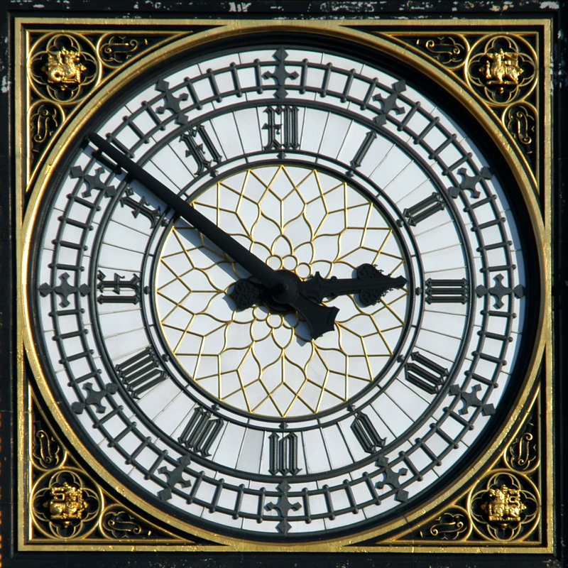 Skylar Up Close Picture Of Big Ben - Wrapped Canvas Print, 51cm H x 51cm W x 3.8cm D
