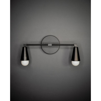 Applique murale 2 lumières de salle de bain moderne