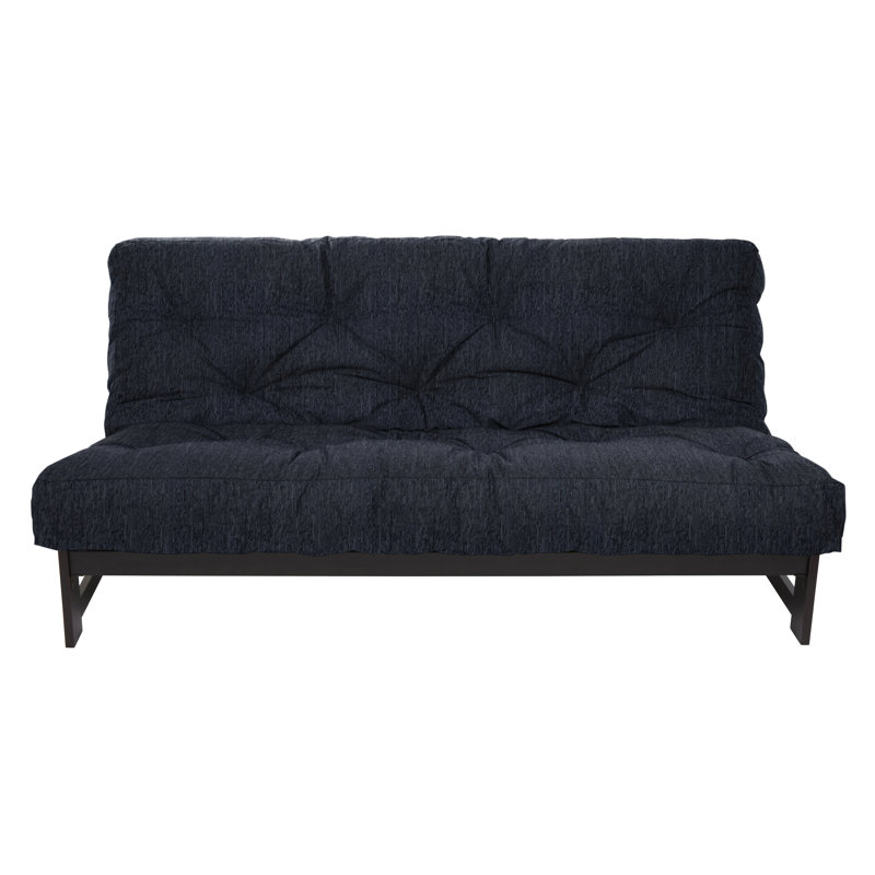 Matelas de futon Dirksen, Double, 10 po, Bleu foncé
