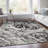 Premium Machine Washable Prisco Black Rug-890987996