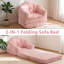 Canapé-lit 2 en 1 convertible en méridienne Comfy Bean Bag-1045223320-1045223323