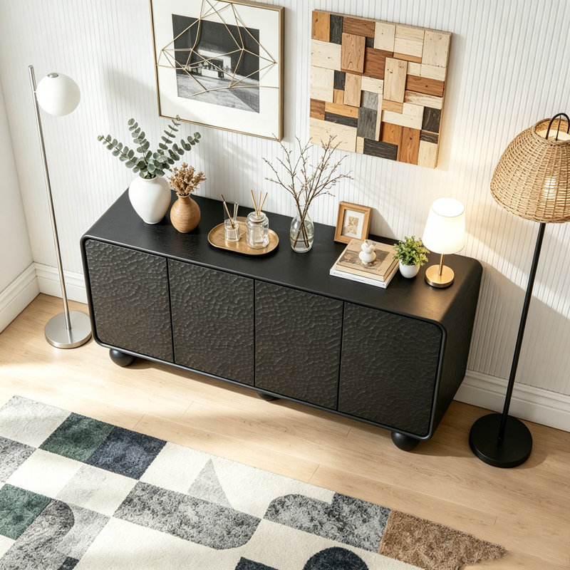 59'' Sideboard Buffet Cabinet with Storage