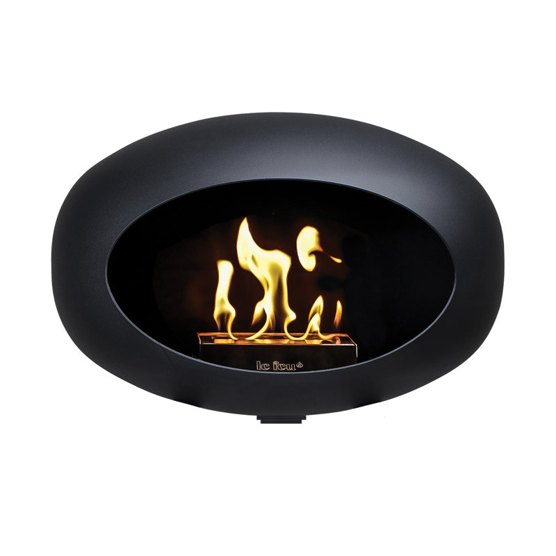 Le Feu 52cm W Bio-Ethanol Fireplace with 10.3 BTU, Black